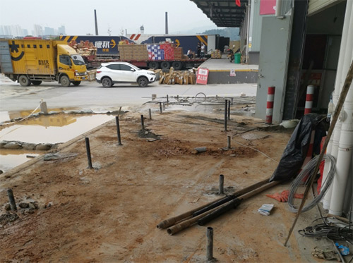 懷化傳化智能公路港一期地基加固工程