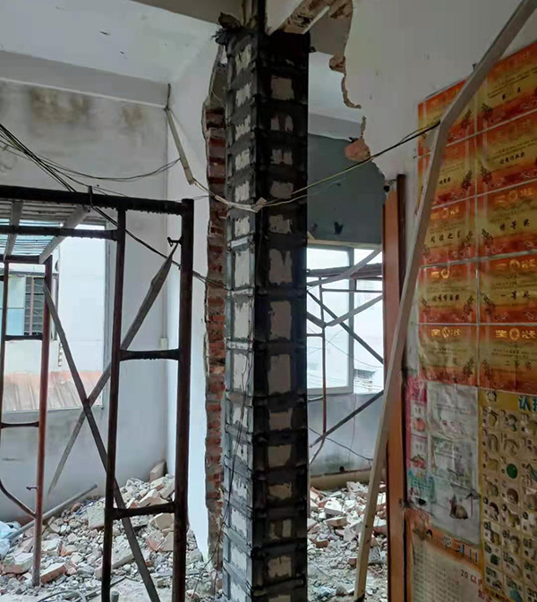 加固施工現(xiàn)場(chǎng)