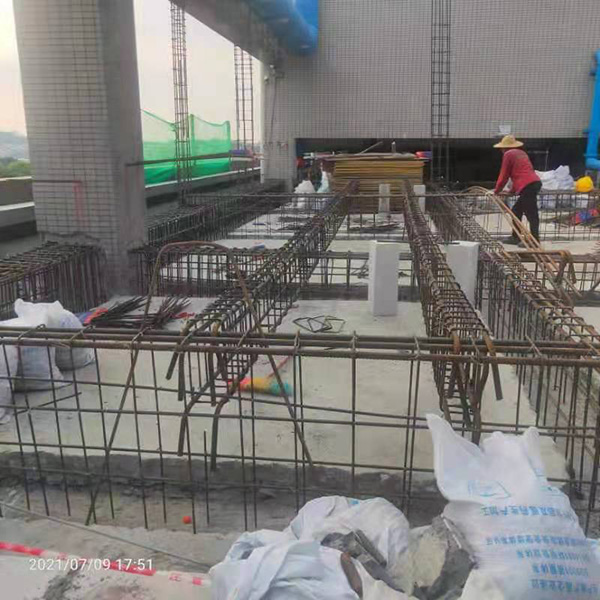 加固施工現(xiàn)場(chǎng)